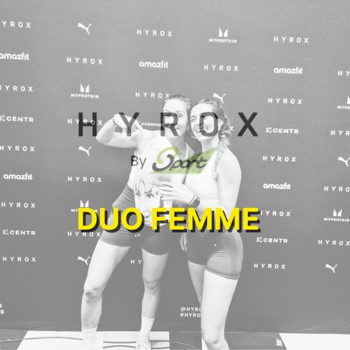 Billet Hyrox DUO FEMME